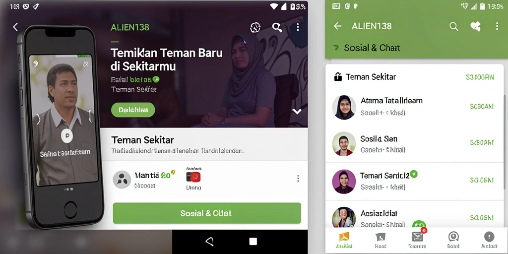 Screenshot utama ALIEN138 menunjukkan antarmuka pengguna yang ramah dan fungsional.