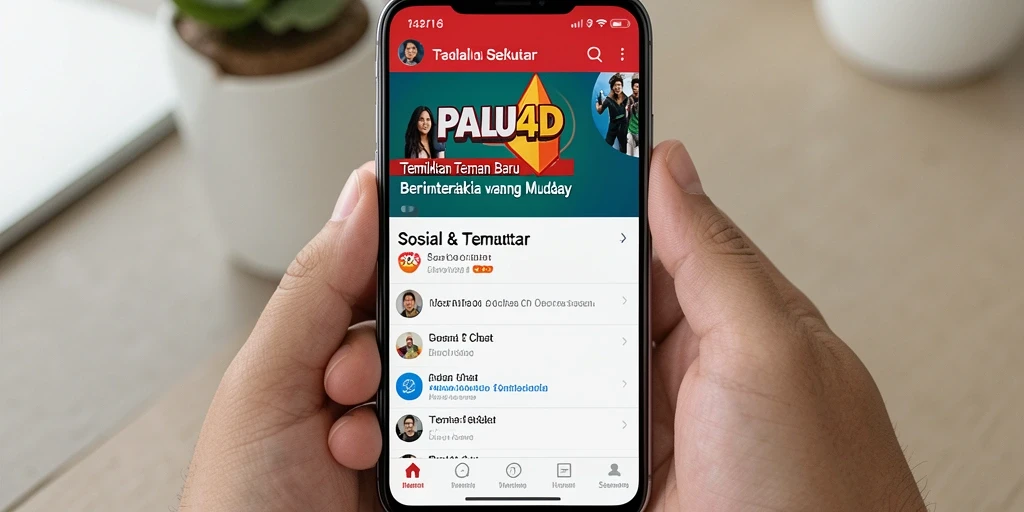 Antarmuka aplikasi PALU4D yang sederhana dan mudah digunakan.